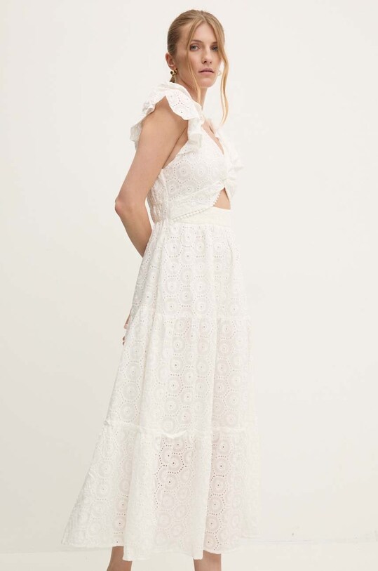 Answear Lab vestito in cotone bianco r110.IKK