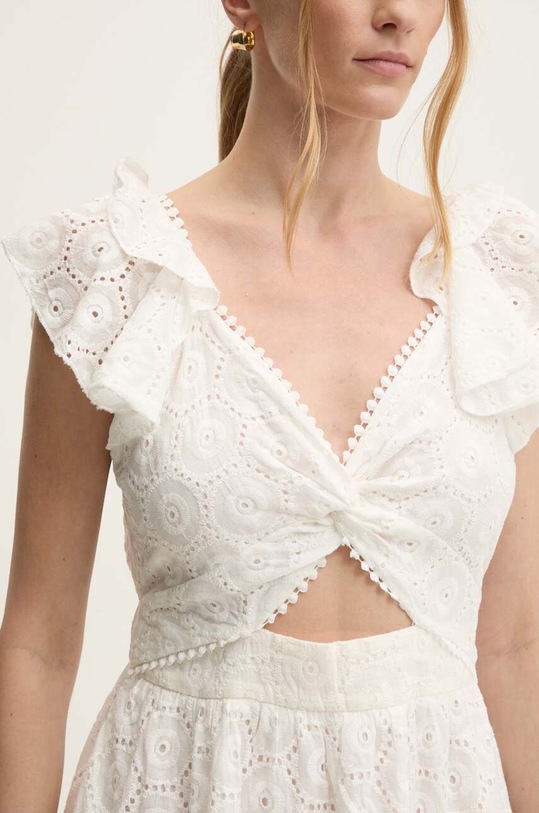 Answear Lab rochie din bumbac r110.IKK alb