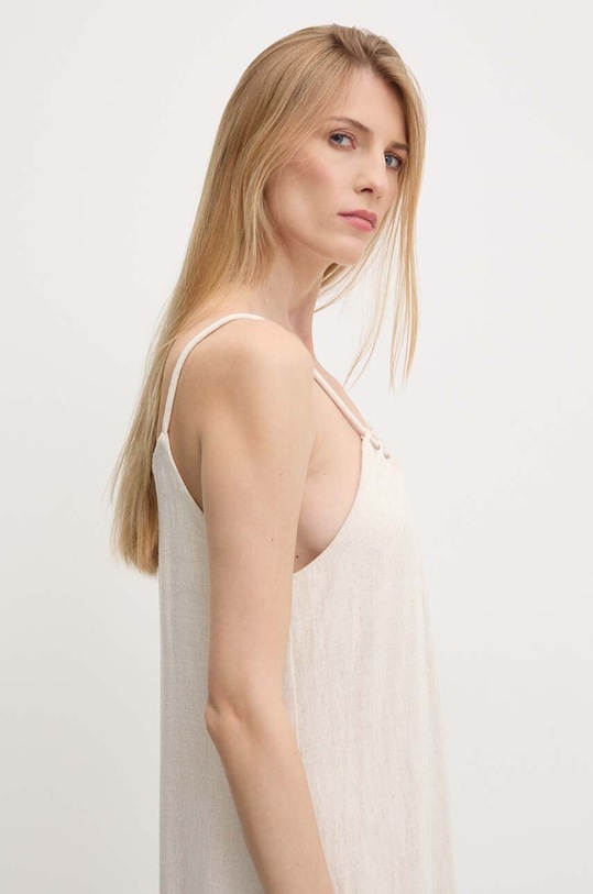 Answear Lab rochie din in 5110.IKK bej