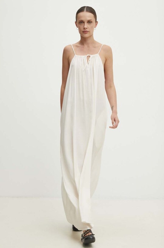 Answear Lab rochie maxi bej 5104.IKK