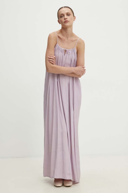 Answear Lab rochie maxi violet 5104.IKK