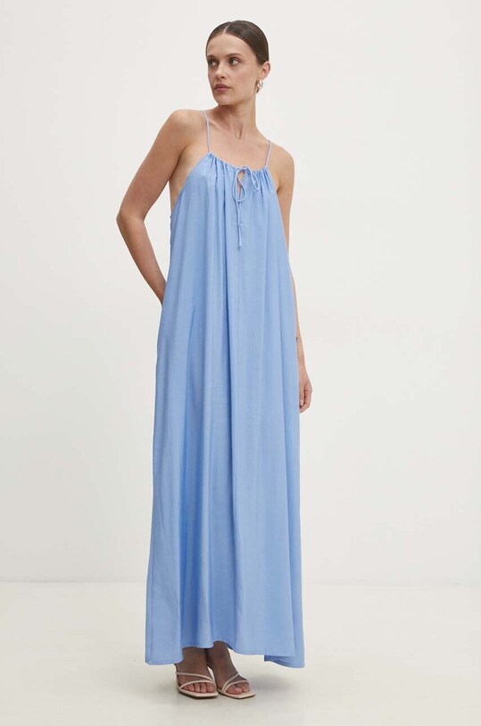 Answear Lab rochie maxi albastru 5104.IKK