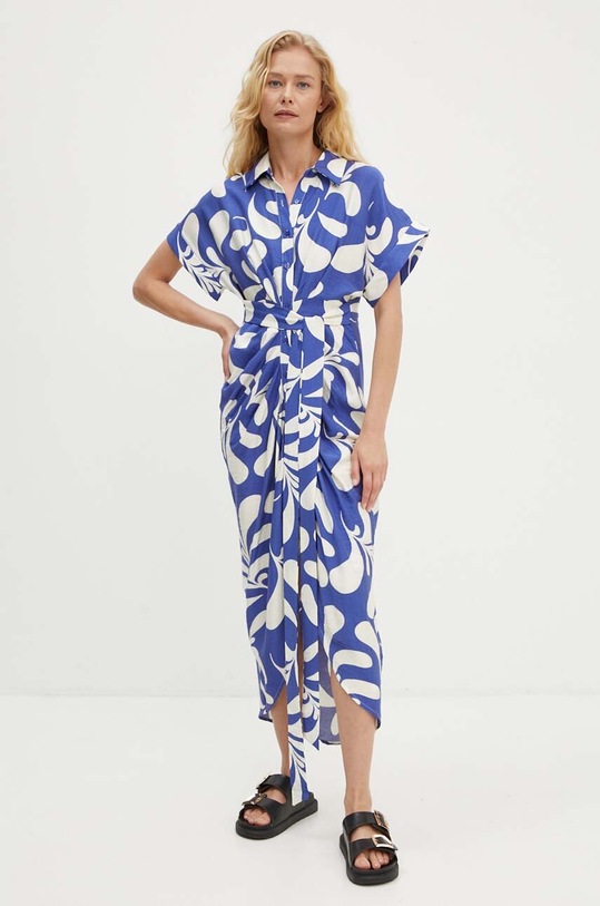 Сукня Answear.LAB візерунок блакитний 4374.HWK