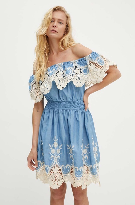 Šaty Answear.LAB modrá DF8001.ims