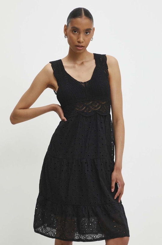 Бавовняна сукня Answear Lab casual чорний 6332.ims