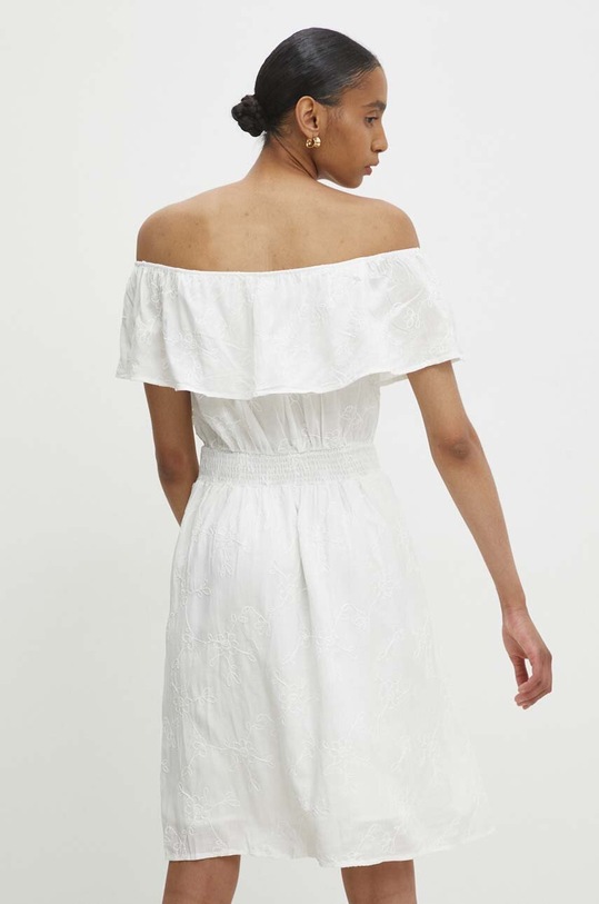 Oblečení Lněné šaty Answear.LAB 8610.ims bílá