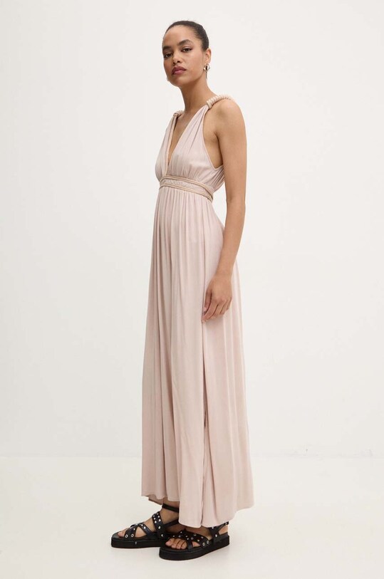 Answear.LAB sukienka beżowy NL233938.ums