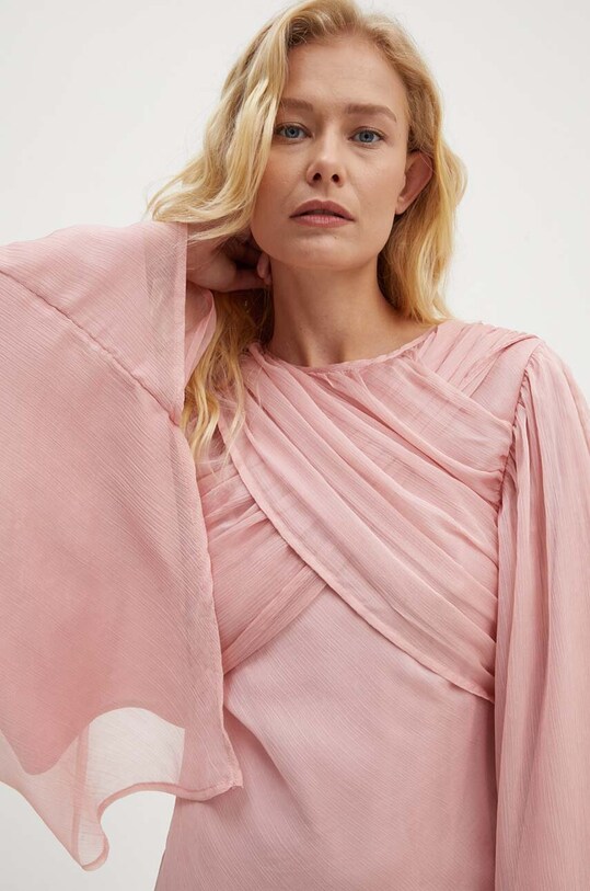 Answear Lab rochie 15463.fh roz
