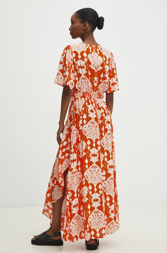 Odzież Answear Lab sukienka M30082.HWK pomarańczowy