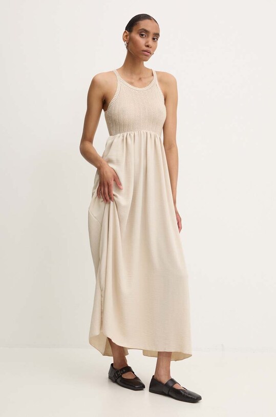 Šaty Answear.LAB 6826.iw béžová WZ24