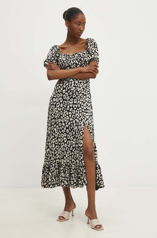 Answear Lab rochie 7017.b.TMS negru WZ24