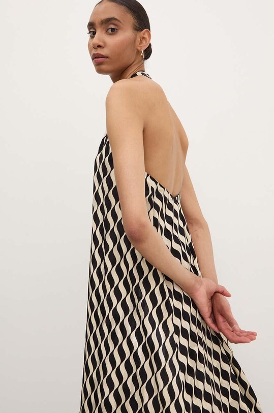Answear Lab rochie negru 7095.TMS