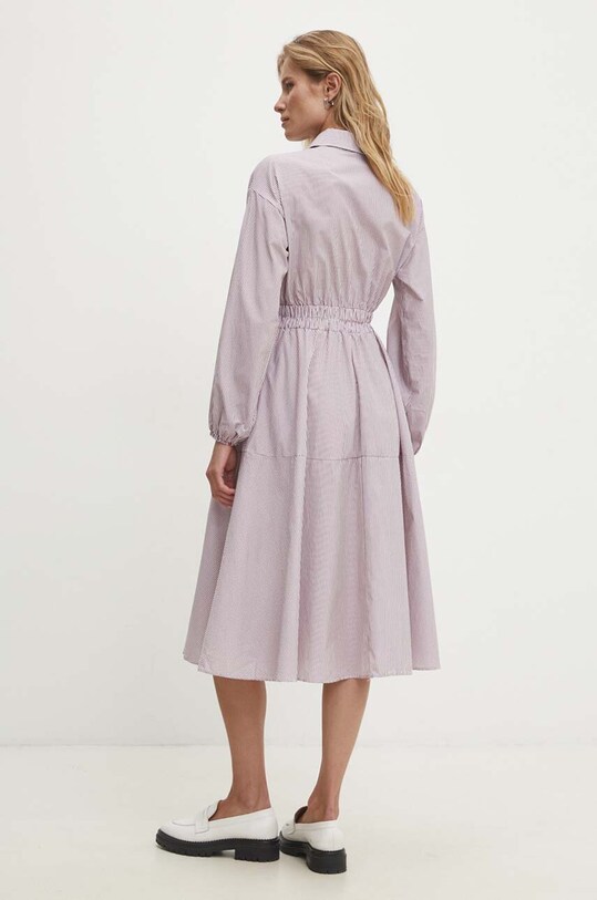 Îmbrăcăminte Answear Lab rochie din bumbac 6813.tms rosu