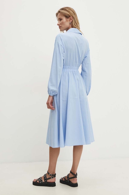 Îmbrăcăminte Answear Lab rochie din bumbac 6813.b.TMS albastru