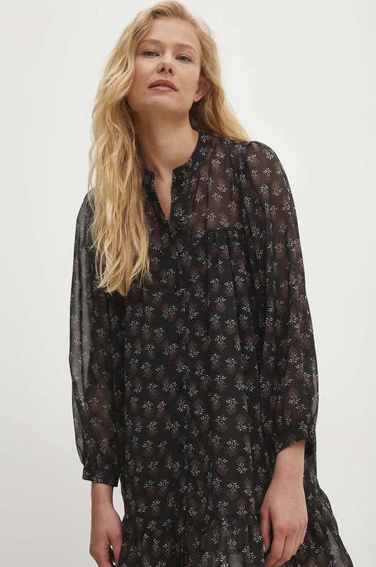 Answear Lab rochie negru 6103.TJS