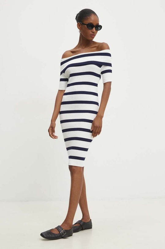 Answear Lab rochie DZ93422.hms alb WZ24