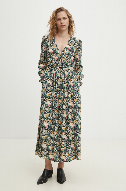 Answear Lab rochie maxi negru MR20068.hms