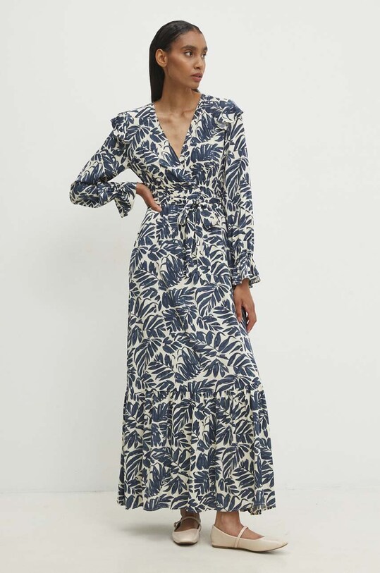 Answear Lab rochie maxi albastru MR20086.hms