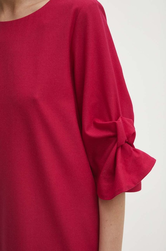 Answear.LAB sukienka wełniana mlc.sud06y.tjs różowy