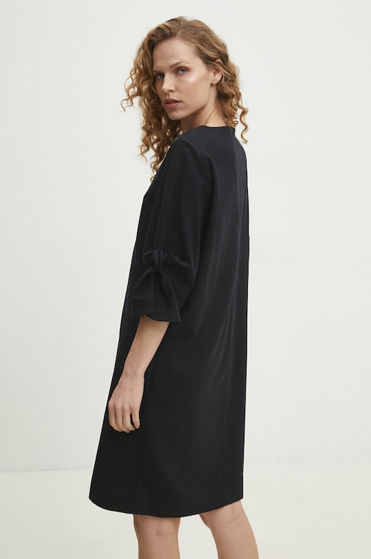 Шерстяное платье Answear.LAB mlc.sud06y.tjs чёрный WZ24