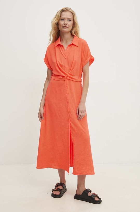 Φόρεμα Answear.LAB AP2307.hms πορτοκαλί WZ24