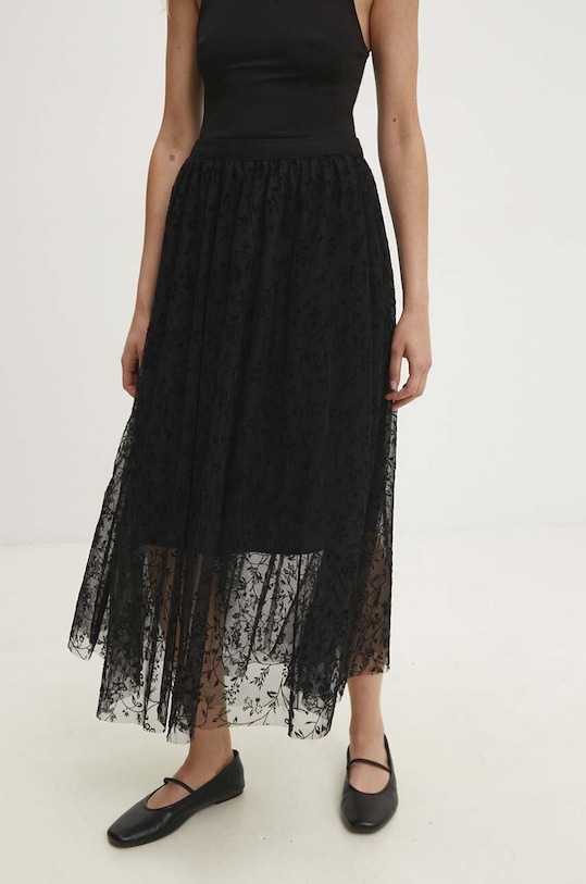 Sukně Answear.LAB G9018.hms černá WZ24