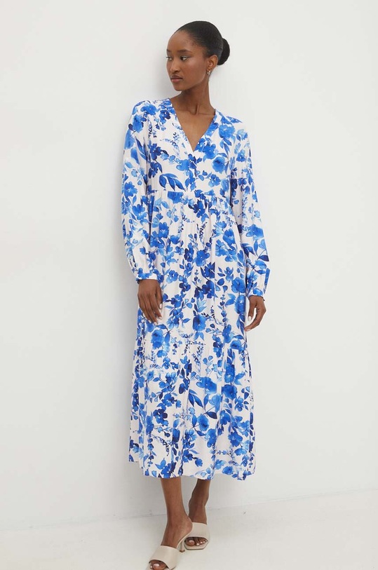 Answear Lab sukienka niebieski rm.396.fjs