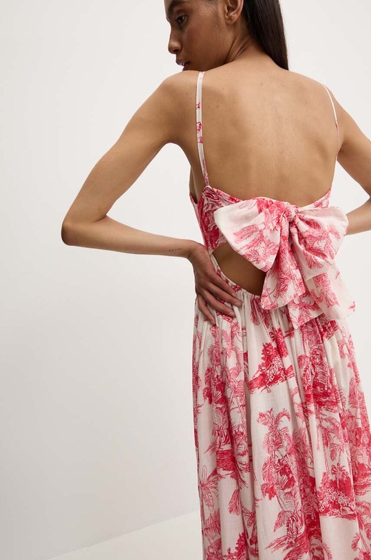 Answear Lab sukienka bawełniana czerwony 13768.fh