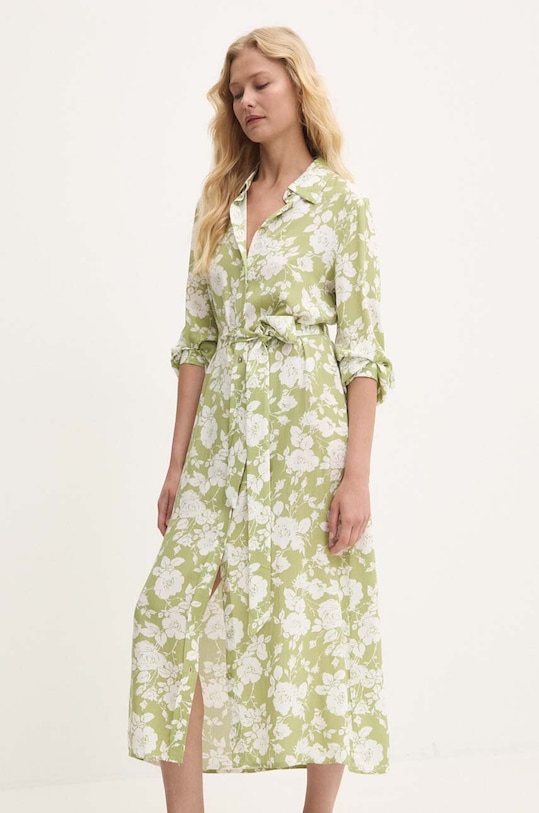 Answear.LAB sukienka asd91097.fh zielony WZ24