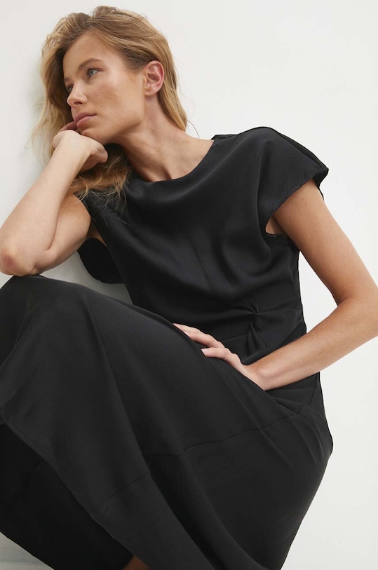 Answear.LAB sukienka BR5137.fh czarny WZ24