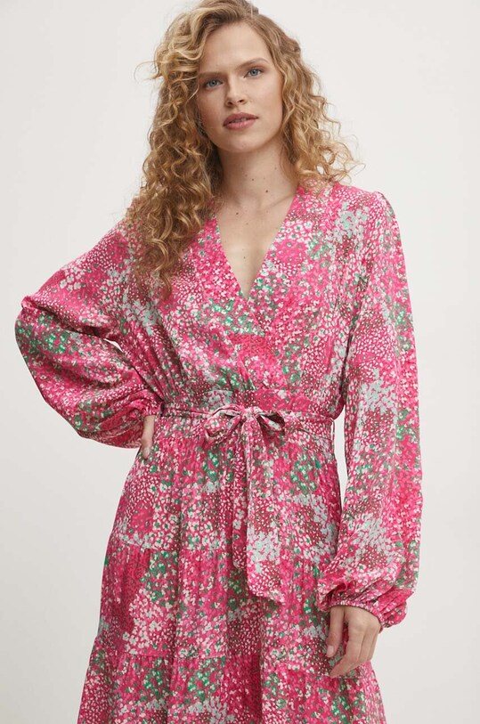 Answear Lab rochie cc3873.1.fh roz WZ24