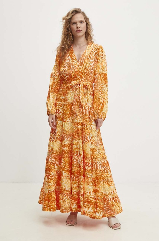 Answear Lab rochie cc3873.3.fh portocaliu WZ24