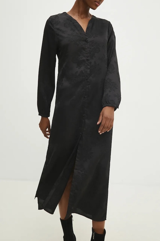 Рокля Answear.LAB черен v3439.fh