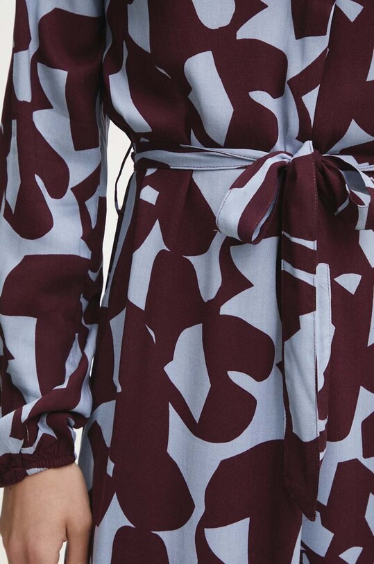 Answear Lab rochie D73771M30433A.ph burgundia