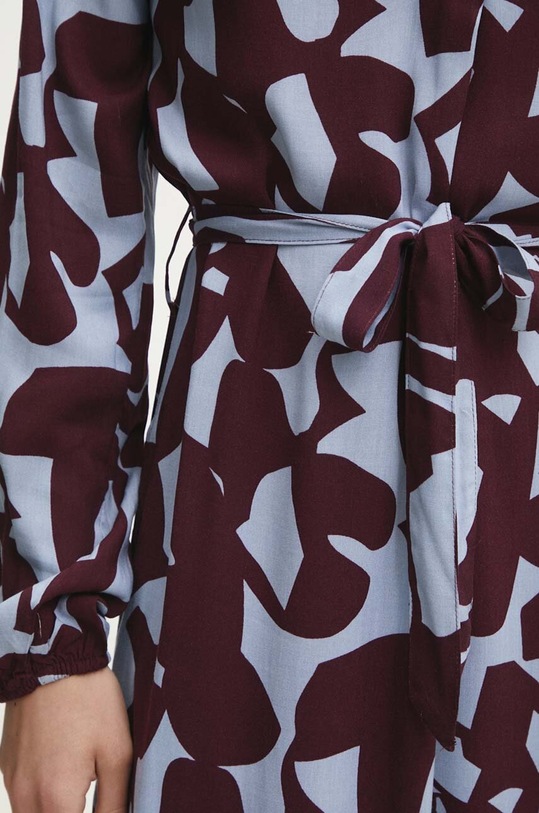 Šaty Answear.LAB D73771M30433A.ph burgundské