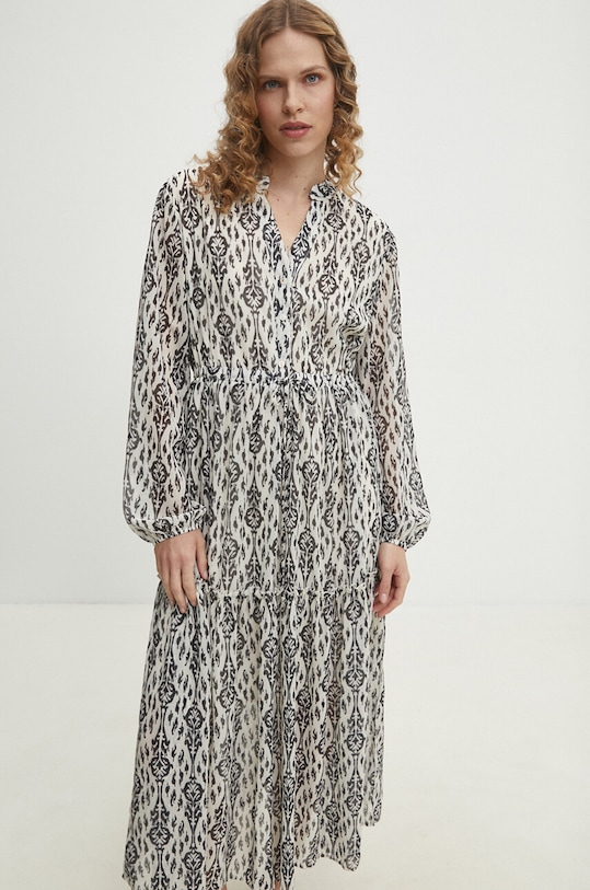 Answear Lab rochie alb SK291.9.hh