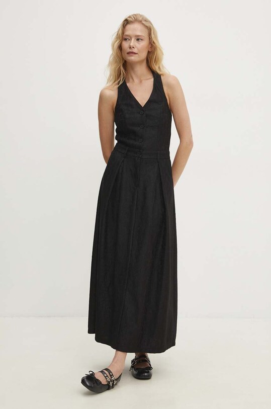 Answear Lab rochie negru 22504nr.fms