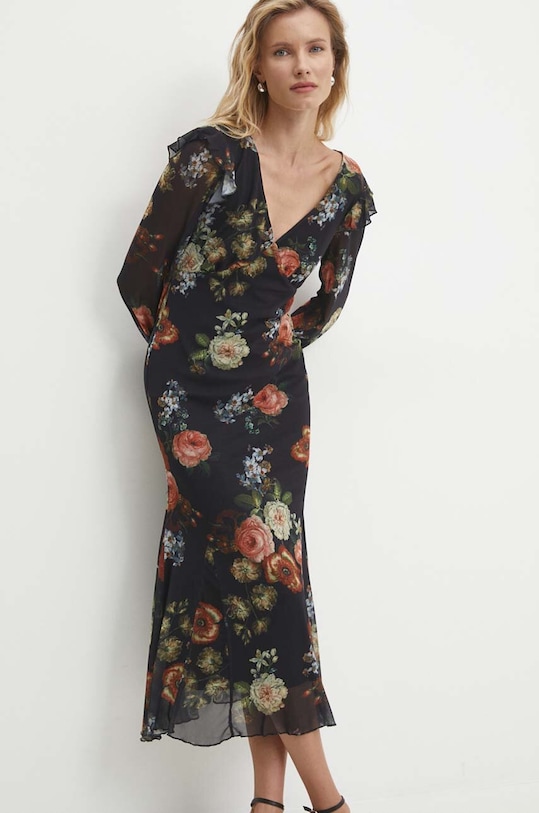 Šaty Answear.LAB NL234860.UMS černá WZ24