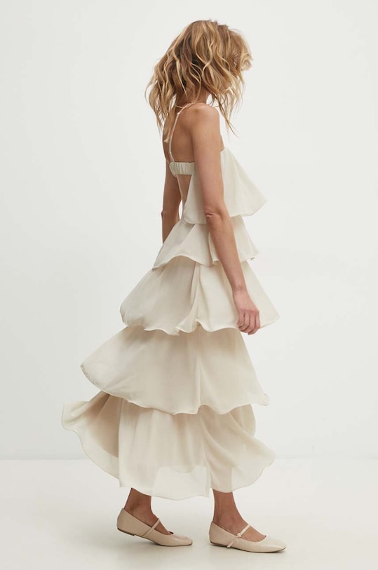 Answear.LAB sukienka 20048.ims beżowy WZ24