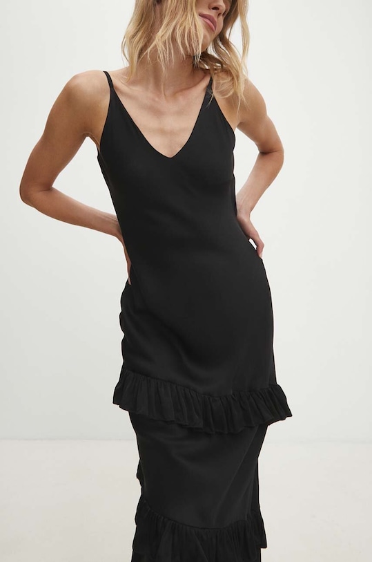 Answear Lab rochie 92397.ims negru WZ24