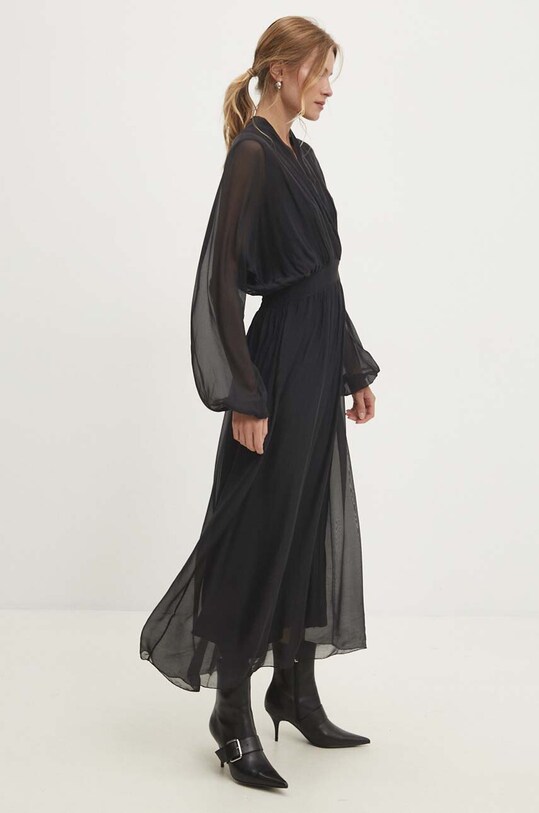 Answear Lab rochie maxi negru d677240300.ims