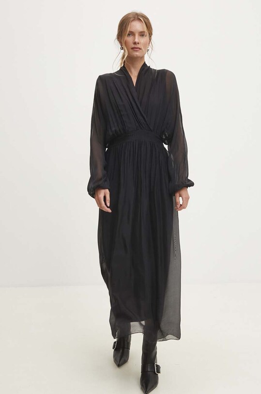 Answear Lab rochie d677240300.ims negru WZ24