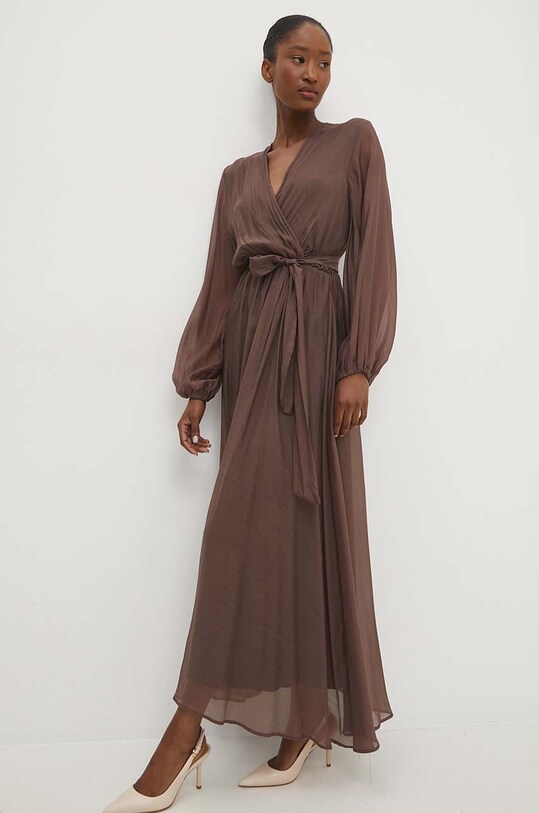 Answear Lab rochie maxi maro b934240300.ims
