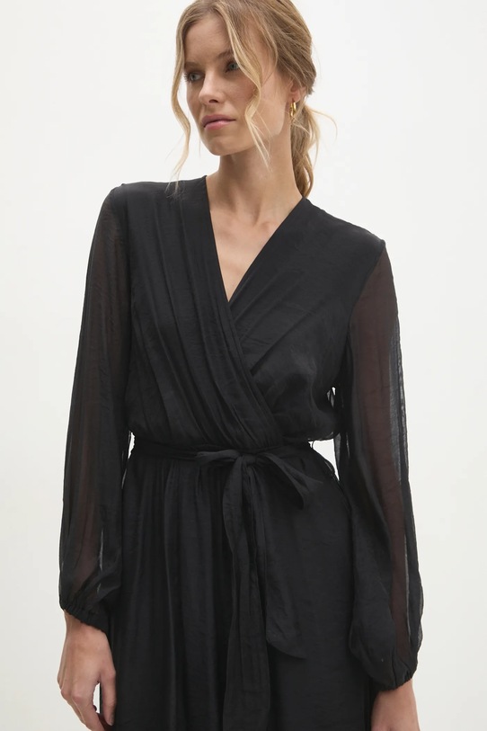 Answear.LAB sukienka b934240300.ims czarny