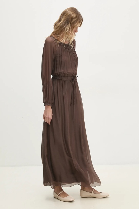 Answear.LAB sukienka brązowy d663265330.ims