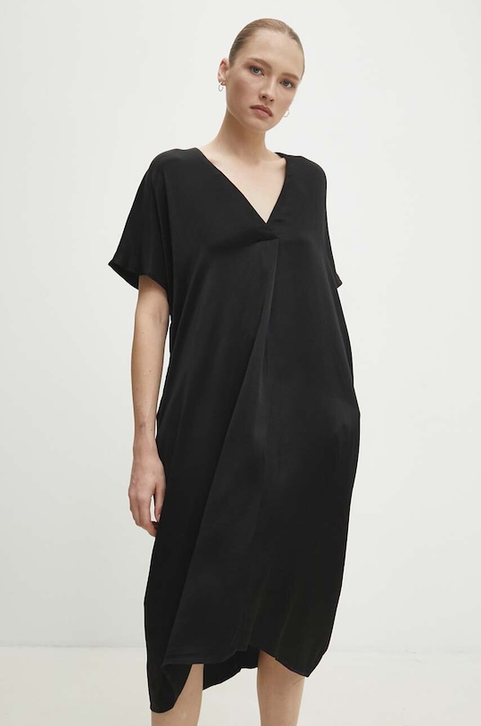 Answear Lab rochie 5019.ijs negru WZ24