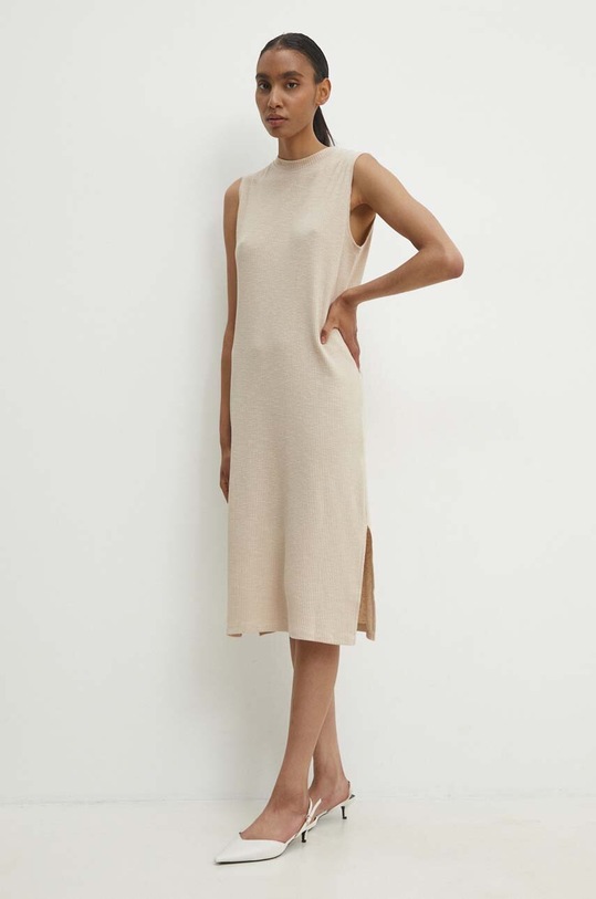 Сукня Answear.LAB 5025.ijs бежевий WZ24