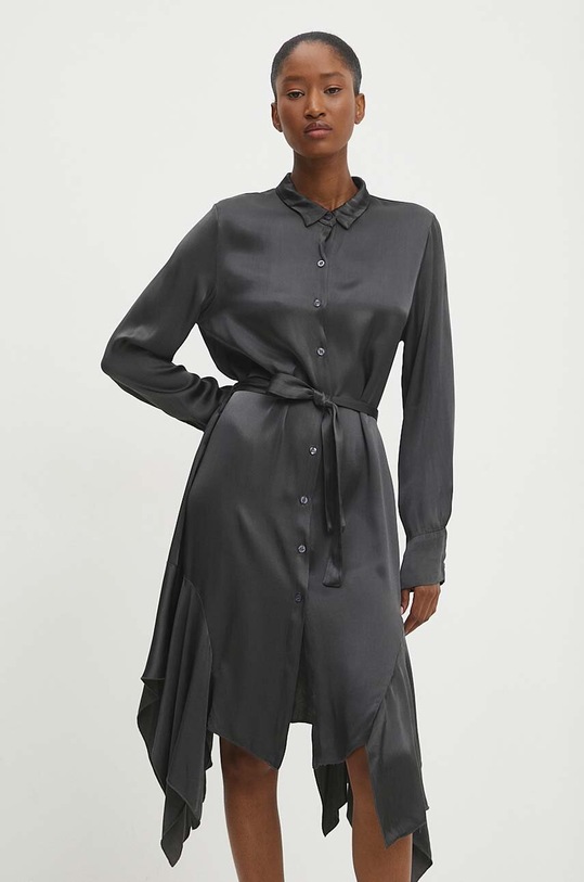 Answear.LAB sukienka casual szary ab2238.ims