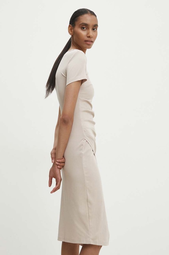 Answear Lab sukienka 5009.ijs beżowy WZ24