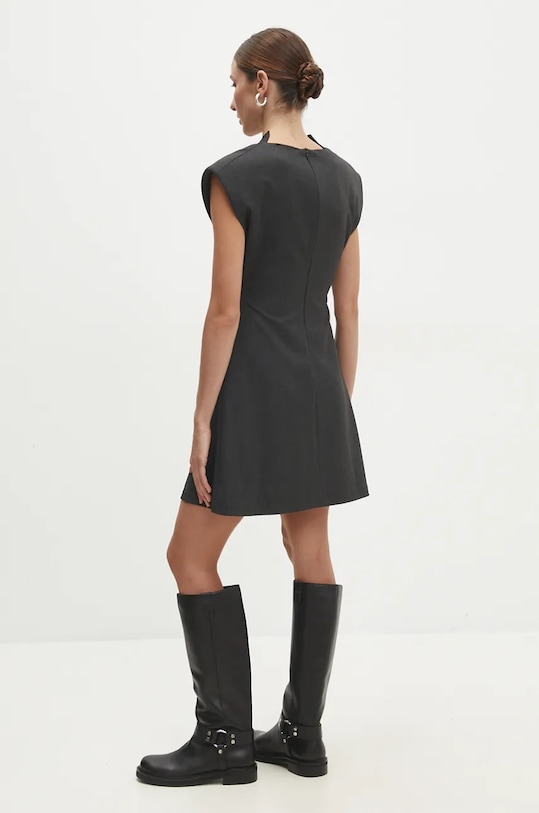 Odzież Answear.LAB sukienka W24W.LF.111300.tos szary